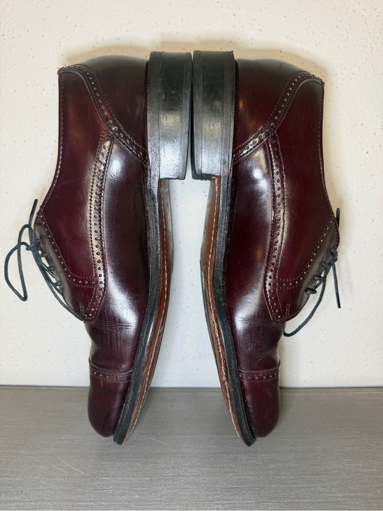 Vintage Dexter Burgundy Leather Cap Toe Oxfords Dress Shoes 8.5 M Oxford main image 8